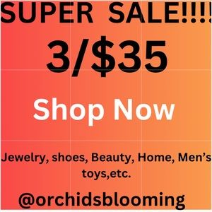 Super Sale items 3/$35 -  Titles marked as 3/$35